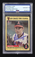 Nolan Ryan Signed 2022 Topps Now Turn Back the Clock #181 "K King" (PSA | Auto 10) at PristineAuction.com