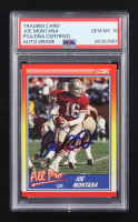 Joe Montana Signed 1990 Score #582 AP (PSA | Auto 10) at PristineAuction.com