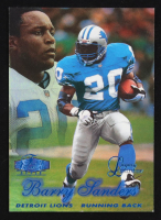Barry Sanders 1998 Flair Showcase Legacy Collection Row 2 #20 #017/100 at PristineAuction.com