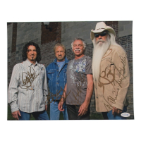 The Oak Ridge Boys 11x14 Photo Band-Signed By (4) with William Lee Golden, Richard Sterban, Joe Bonsall & Duane Allen (ACOA) at PristineAuction.com