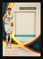 LaMelo Ball 2024-25 Immaculate Collection The Standard Memorabilia #4 #31/99 at PristineAuction.com