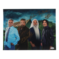 The Oak Ridge Boys 11x14 Photo Band-Signed By (4) with William Lee Golden, Richard Sterban, Joe Bonsall & Duane Allen (ACOA) at PristineAuction.com