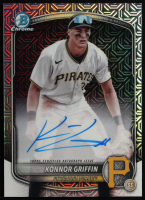 Konnor Griffin 2025 Bowman Chrome Mega Box Prospect Autographs #BMAKG RC at PristineAuction.com