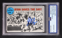 Nolan Ryan Signed 1970 Topps Ryan Saves The Day! #197 (PSA 10) at PristineAuction.com