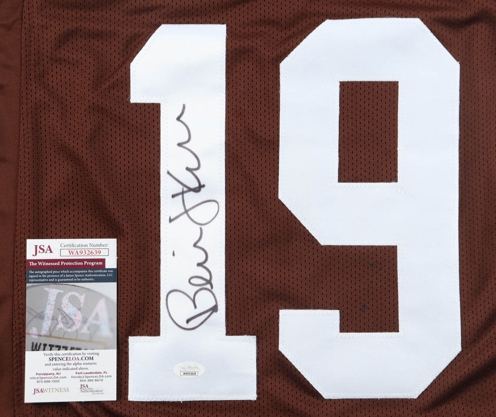 Bernie Kosar Signed Jersey (JSA) at PristineAuction.com Bernie Kosar Signed Jersey (JSA) at PristineAuction.com