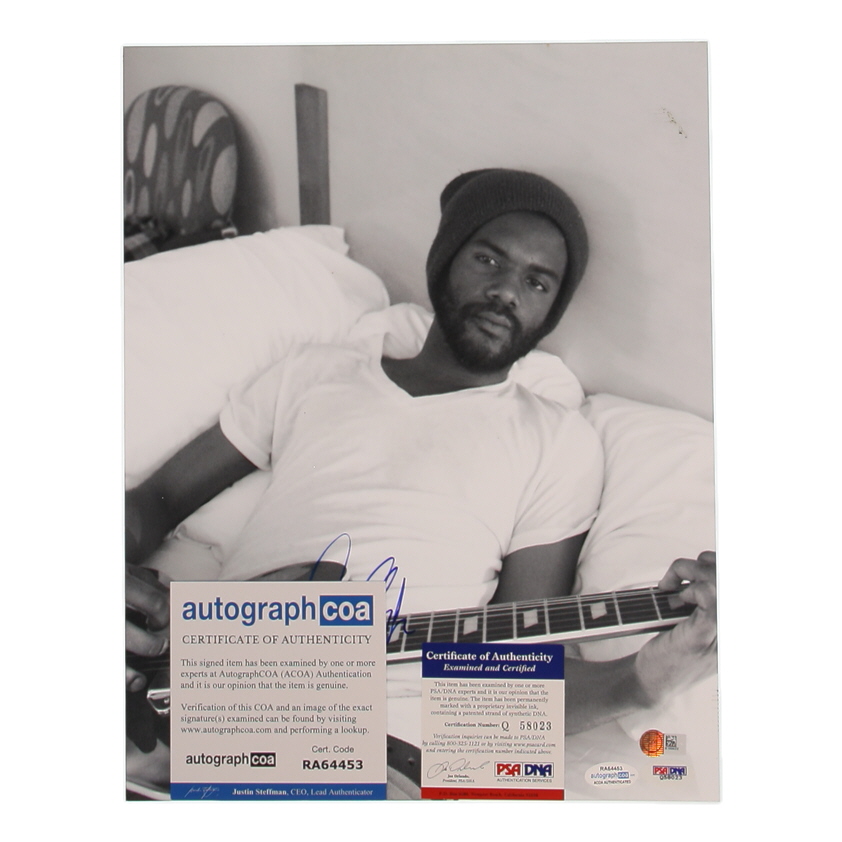 Gary Clark Jr. Signed 11x14 Photo (ACOA & PSA) at PristineAuction.com Gary Clark Jr. Signed 11x14 Photo (ACOA & PSA) at PristineAuction.com
