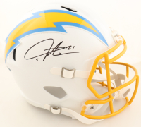 LaDainian Tomlinson Signed Chargers Full-Size Speed Helmet (Beckett) at PristineAuction.com