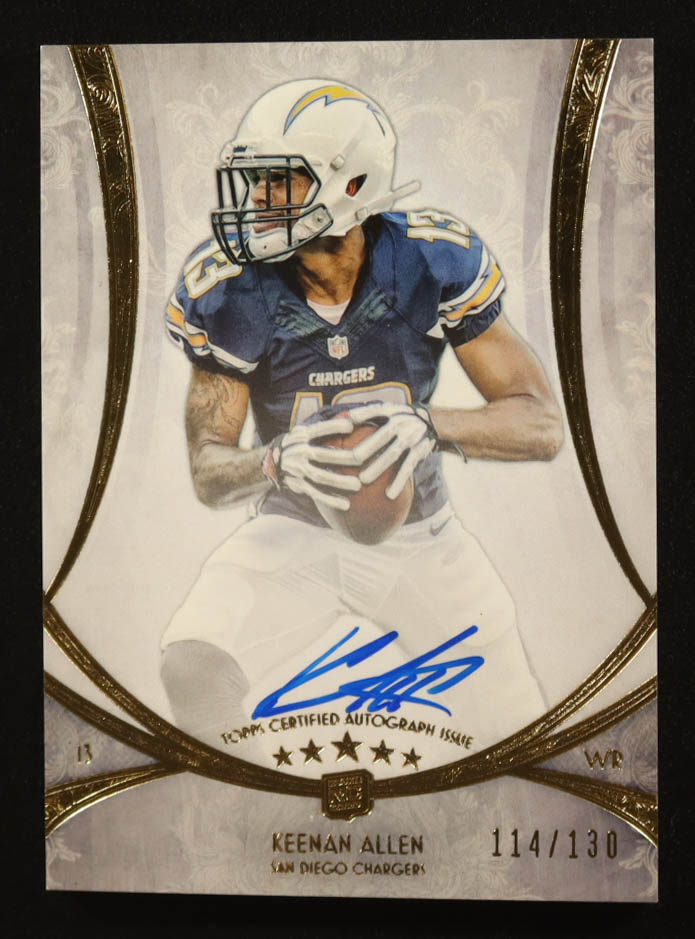 Keenan Allen 2013 Topps Five Star Rookie Autographs #FSFAKA #114/130 RC at PristineAuction.com Keenan Allen 2013 Topps Five Star Rookie Autographs #FSFAKA #114/130 RC at PristineAuction.com