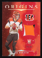 Joe Burrow 2020 Panini Origins Rookie Patches Red #1 #99/99 RC at PristineAuction.com