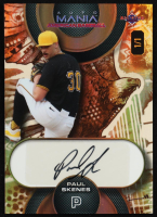 Paul Skenes 2024 Wild Card Auto Mania American Baseball Autographs Painted Eagle Gold Rainbow Foil #AMACA-PS #1/1 RC at PristineAuction.com