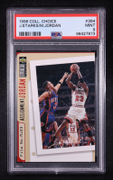 John Starks / Michael Jordan 1996-97 Collector's Choice #364 (PSA 9) at PristineAuction.com