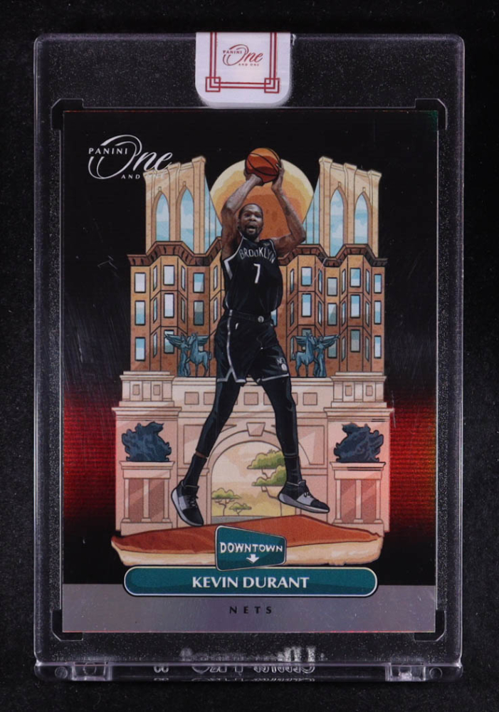 Kevin Durant 2020-21 Panini One and One Downtown #6