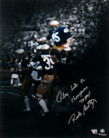 Rudy Ruettiger Signed Notre Dame Fighting Irish 16x20 Photo Inscribed "Play Like A Champion Today" (Fanatics) at PristineAuction.com