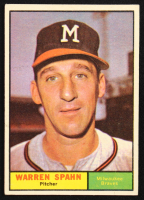 Warren Spahn 1961 Topps #200 at PristineAuction.com