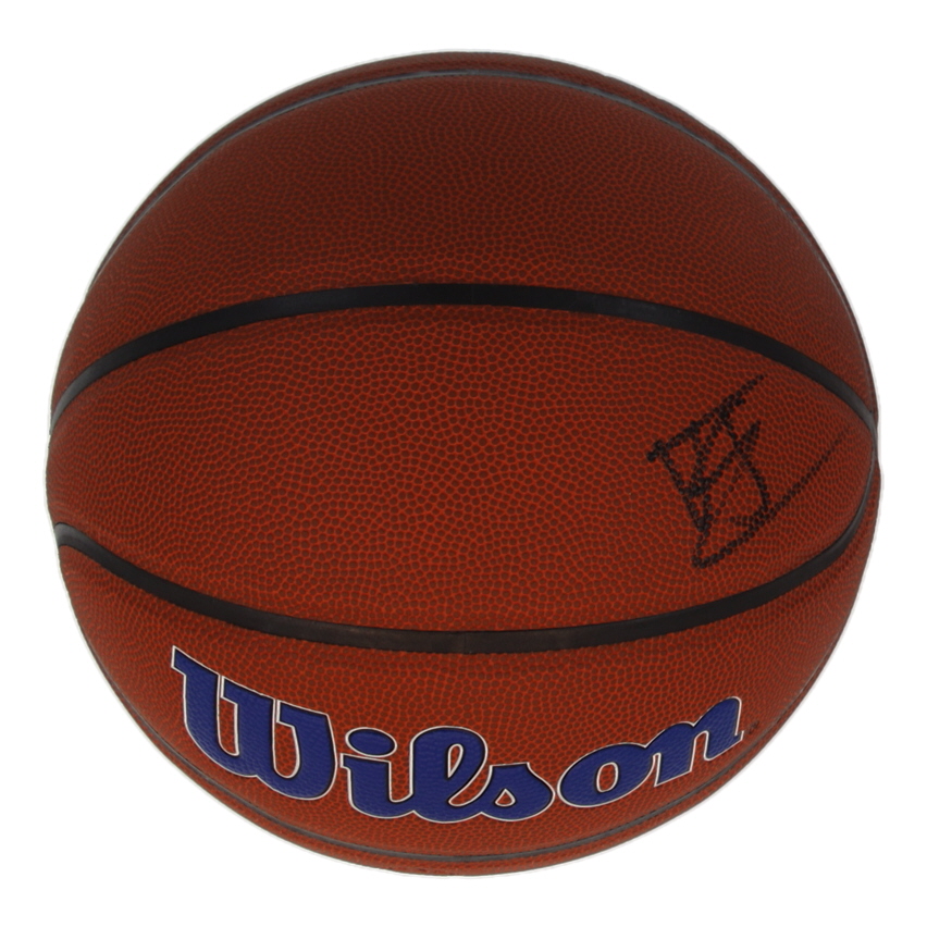 V. J. Edgecombe Signed 76ers Logo Basketball (JSA) at PristineAuction.com V. J. Edgecombe Signed 76ers Logo Basketball (JSA) at PristineAuction.com