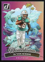 De'Von Achane 2025 Donruss Downtown! #10 at PristineAuction.com
