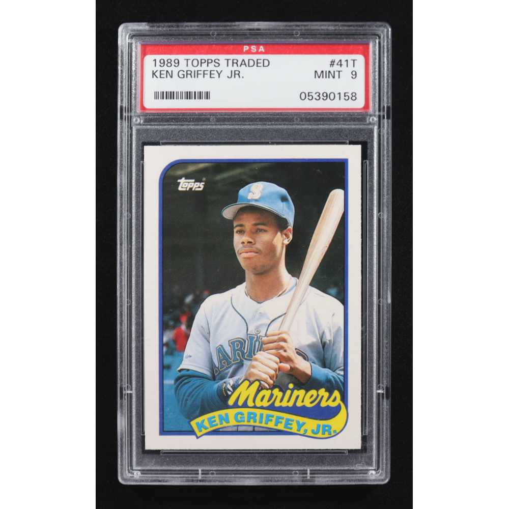 Ken Griffey Jr. 1989 Topps Traded #41T RC (PSA 9) at PristineAuction.com