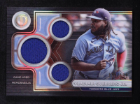 Vladimir Guerrero Jr. 2024 Topps Tribute Triple Relics #TTRVG #159/199 at PristineAuction.com