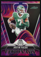Justin Fields 2025 Panini Mosaic Visionary #19 at PristineAuction.com
