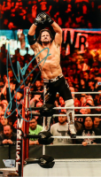 AJ Styles Signed WWE 9x14 Photo (Fanatics) at PristineAuction.com
