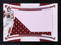 Dak Prescott 2023 Panini National Treasures Collegiate Silhouettes Silver #18 #01/39 at PristineAuction.com