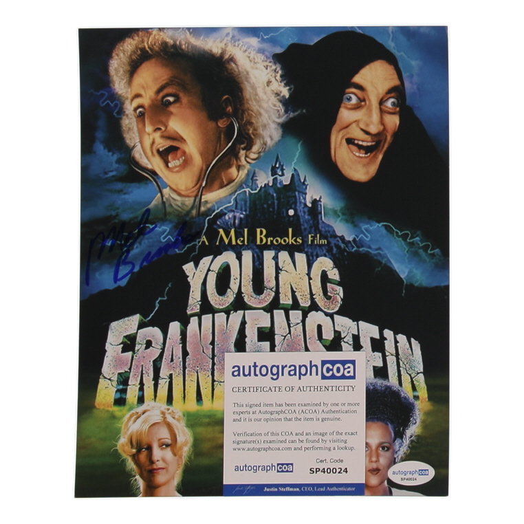 Mel Brooks Signed "Young Frankenstein" 8x10 Photo (ACOA) at PristineAuction.com Mel Brooks Signed "Young Frankenstein" 8x10 Photo (ACOA) at PristineAuction.com