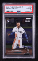 Julio Rodriguez 2022 Stadium Club Chrome #148 RC (PSA 10) at PristineAuction.com
