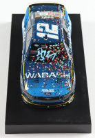 Ryan Blaney Signed 2024 #12 Wabash Pocono Win Mustang | 1:24 Diecast Car (PA) at PristineAuction.com