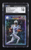 Jayden Daniels 2024 Leaf Collective Promos '89 Pro Set Light Blue Shimmer #89B-3 RC (CGC 10) at PristineAuction.com