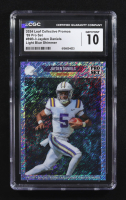 Jayden Daniels 2024 Leaf Collective Promos '89 Pro Set Light Blue Shimmer #89B-3 RC (CGC 10) at PristineAuction.com