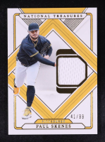 Paul Skenes 2025 Panini National Treasures Treasured Threads #7 #41/99 at PristineAuction.com