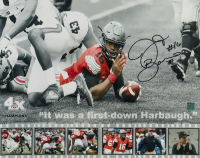 J.T. Barrett Signed Ohio State Buckeyes 16x20 Photo (Playball Ink) at PristineAuction.com