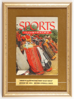 1954 Sports Illustrated Magazine First Golf Issue Custom Framed Display at PristineAuction.com