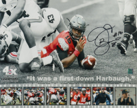 J.T. Barrett Signed Ohio State Buckeyes 16x20 Photo (Playball Ink) at PristineAuction.com