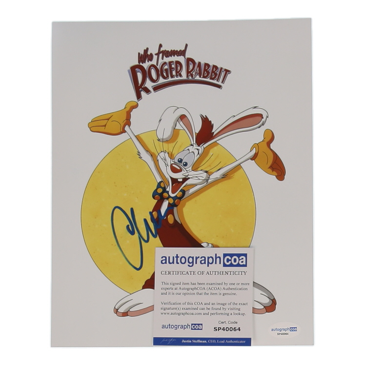 Charles Fleischer Signed "Who Framed Roger Rabbit" 8x10 Photo (ACOA) at PristineAuction.com Charles Fleischer Signed "Who Framed Roger Rabbit" 8x10 Photo (ACOA) at PristineAuction.com