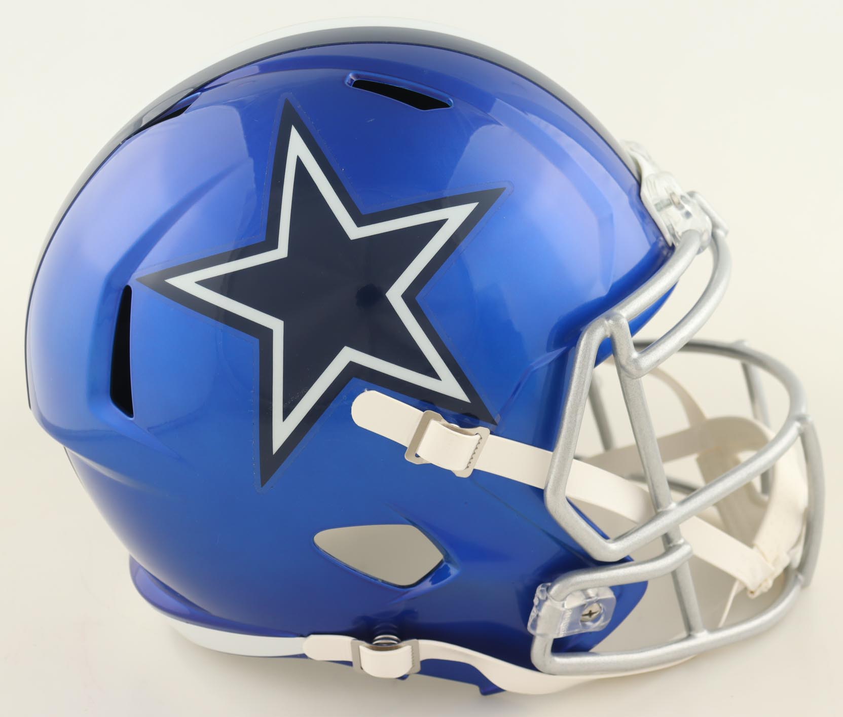 Cowboys Full-Size Authentic On-Field Flash Alternate Speed Helmet at PristineAuction.com Cowboys Full-Size Authentic On-Field Flash Alternate Speed Helmet at PristineAuction.com