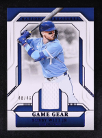 Bobby Witt Jr. 2025 Panini National Treasures Game Gear Swatches Blue #13 #48/49 at PristineAuction.com