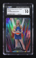 Cameron Brink 2024 Leaf Metal Women of Sport Promos XRC #PROMO4 RC (CGC 10) at PristineAuction.com