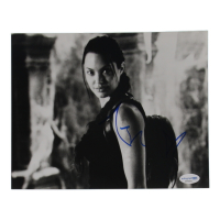 Angelina Jolie Signed "Lara Croft: Tomb Raider" 8x10 Photo (ACOA) at PristineAuction.com