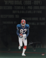 Andre Reed Signed Giants 16x20 Photo (Playball Ink) at PristineAuction.com