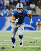 Sam LaPorta Signed Lions 16x20 Photo (Beckett) at PristineAuction.com