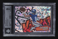 Jaxson Dart 2025 Absolute Kaboom Horizontal #34 RC (BGS 9) at PristineAuction.com