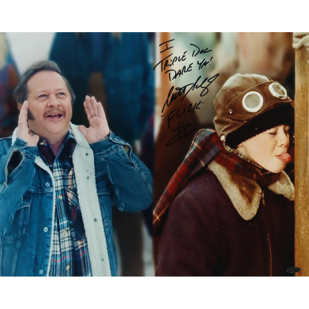 Scott Schwartz Signed "A Christmas Story" 16x20 Photo Inscribed "We Triple Dog Dare Ya!" & "Flick" (Playball Ink) at PristineAuction.com