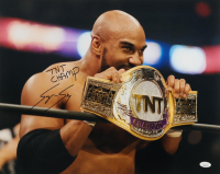 Scorpio Sky Signed AEW 16x20 Photo Inscribed "TNT Champ" (JSA) at PristineAuction.com