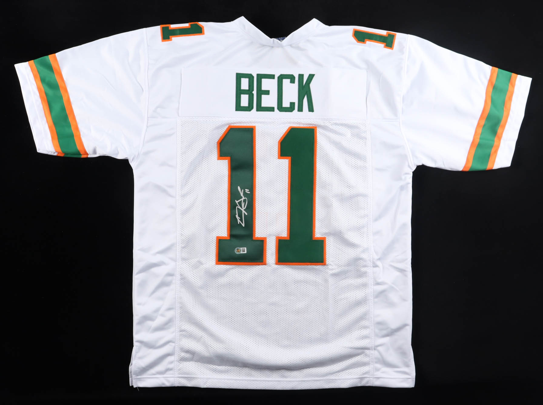 Carson Beck Signed Jersey (Beckett) at PristineAuction.com Carson Beck Signed Jersey (Beckett) at PristineAuction.com