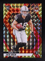 Jack Bech 2025 Panini Mosaic Mosaic Choice Fusion Red and Yellow #349 #84/89 RC at PristineAuction.com