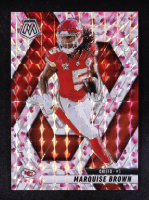 Marquise Brown 2025 Panini Mosaic Mosaic Choice Cherry Blossom #73 #12/20 at PristineAuction.com