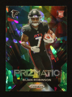Bijan Robinson 2023 Panini Prizm Prizmatic Prizms Green Ice #19 RC at PristineAuction.com