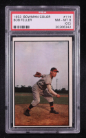 Bob Feller 1953 Bowman Color #114 (PSA 8) (OC) at PristineAuction.com