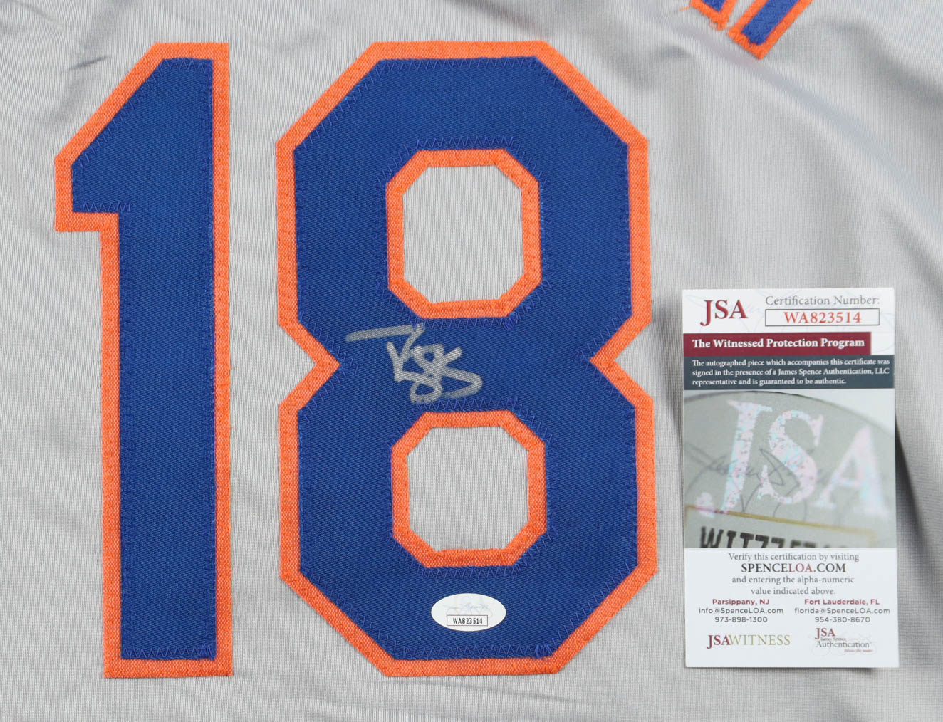 Darryl Strawberry Signed Jersey (JSA) at PristineAuction.com Darryl Strawberry Signed Jersey (JSA) at PristineAuction.com